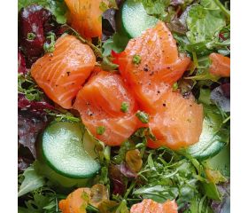 Maaltijdsalade vis