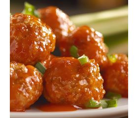 Kipballetjes in babi pangangsaus