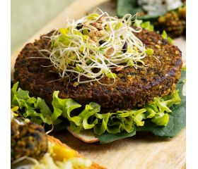 Vegetarische vleesvervanger van de chef